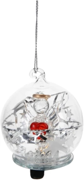 Koopman LED Ball Glass Design Hanging Ornaments for  Indoor Use