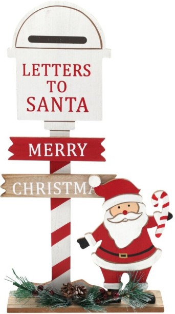 Excellent Houseware Letters To Santa Room D�cor Mail Box for  Indoor Use