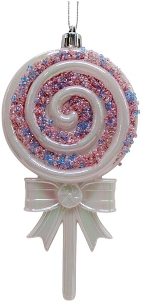 Holiday Time Lollipop or Macaron Ornament (each sold seperately) Hanging Ornaments for  Indoor Use