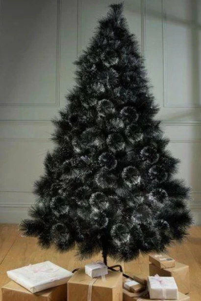 Fir Forest black Artificial Christmas Tree