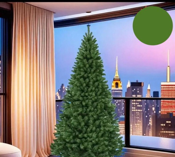 Home 3-meter large Christmas tree, roof size long Artificial Christmas Tree