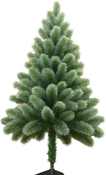 Wobuciko Artificial Christmas Tree With Frost Detail 2.1m Artificial Christmas Tree