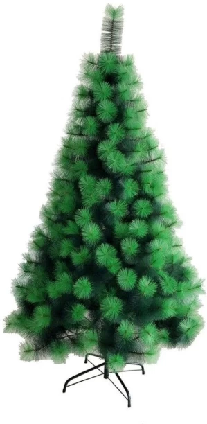GL 1.8m Artificial Pine Needle Christmas Tree – Full Green Branches for Indoor Holiday Decoration Artificial Christmas Tree