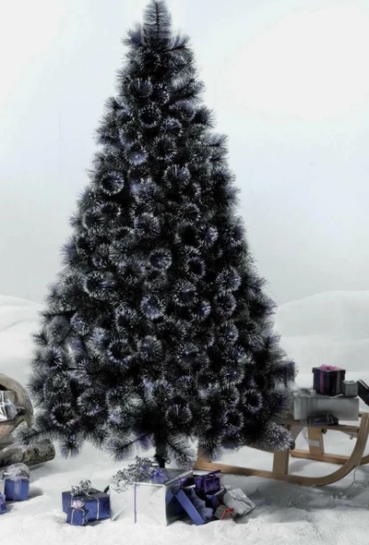 Fir Forest black Artificial Christmas Tree