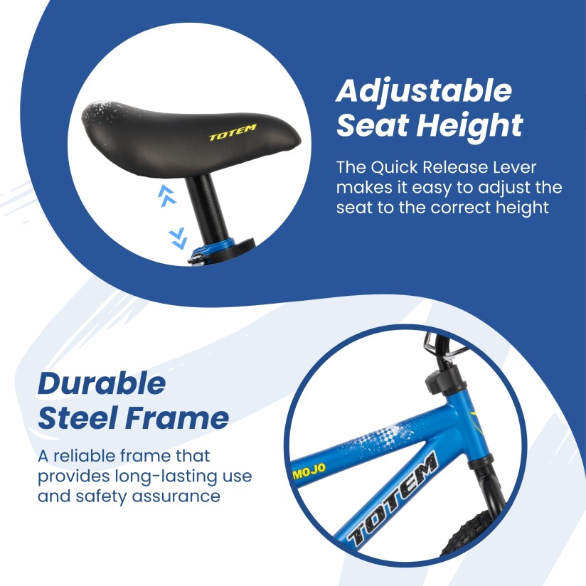 Totem Fixie Singlespeed Totem 12” Mojo Pump Up BMX Bike 12