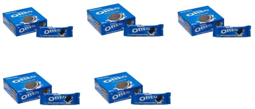 Oreo Original Biscuits – 5 Box Combo (5 x 12 Packs x 29.4g) Cookies | Makro