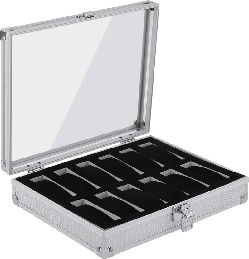 ALANES 24 Grid Aluminum Alloy Watch Storage Box Watch Box | Makro