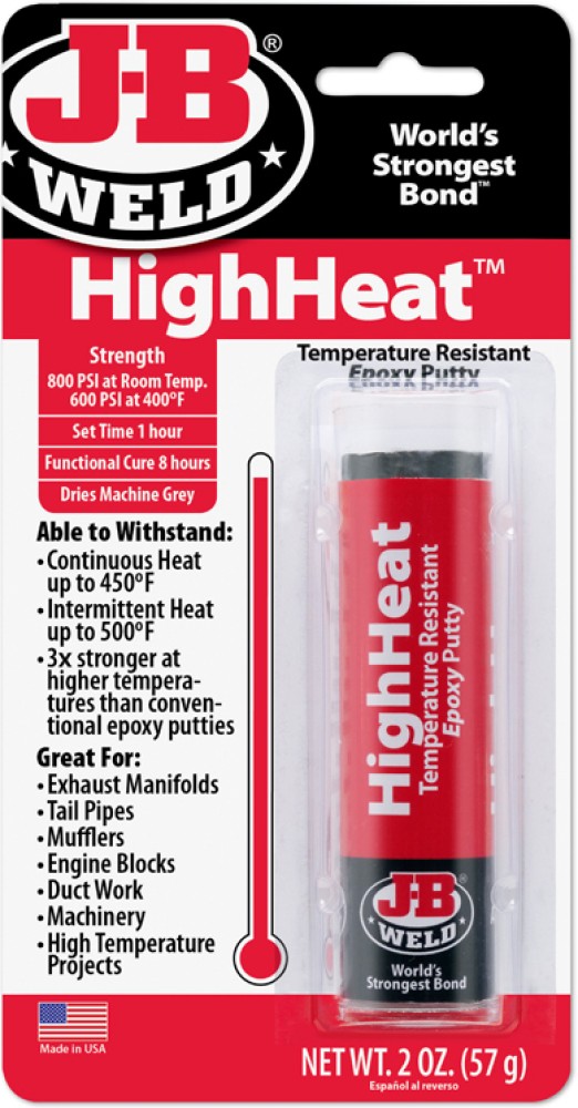J-B Weld HighHeat Epoxy Putty Adhesive | Makro