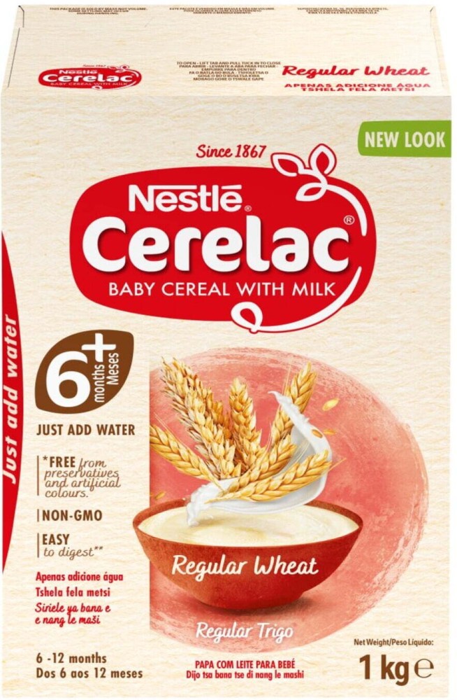 Months Box Cereal For Baby NESTUM Baby Cereal Maize Months+ 250g