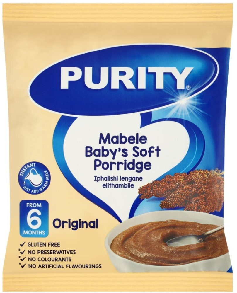 Purity Cream of Maize Infant Cereal Banana Cereal Makro