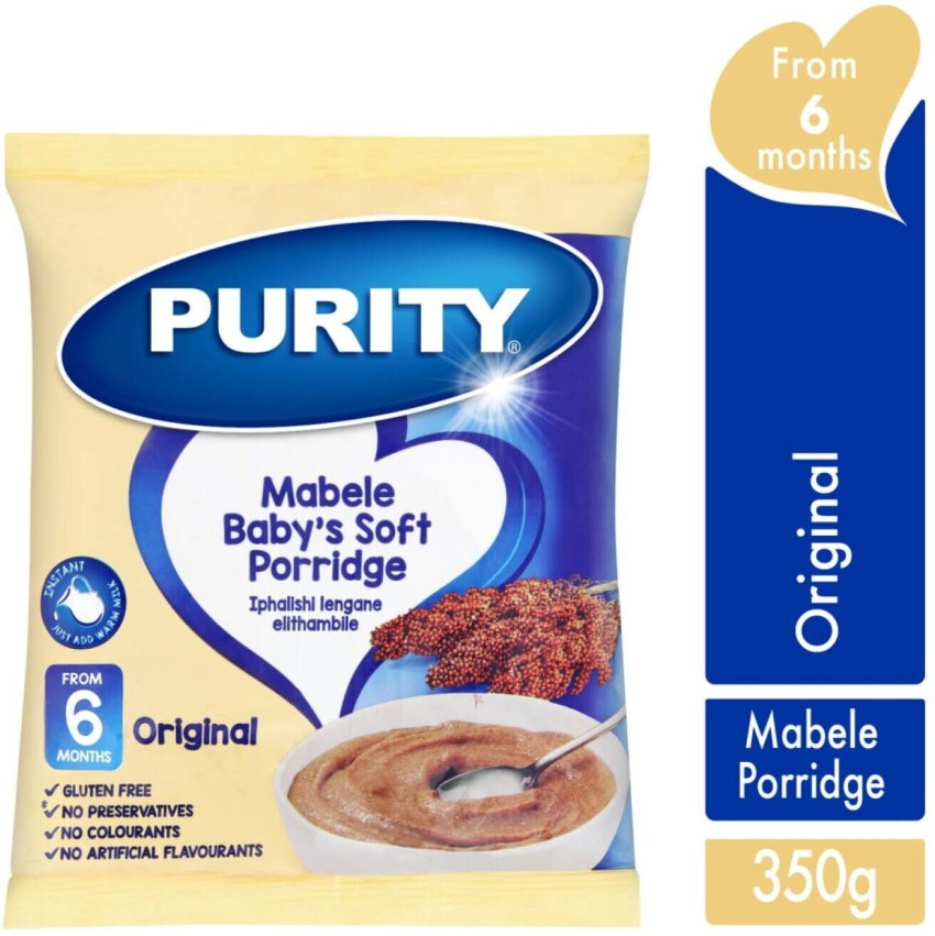 Purity Cream of Maize Infant Cereal Banana Cereal Makro