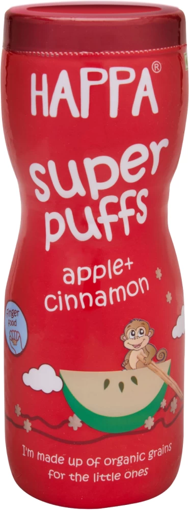 Apple Happy Baby Organic Puffs Happa Organic Apple And Cinnamon