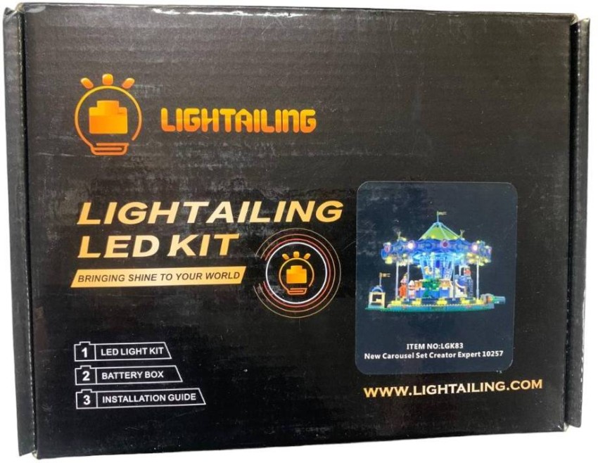 Light Kit Creator Expert Carousel Lightailing Light Set For Lego