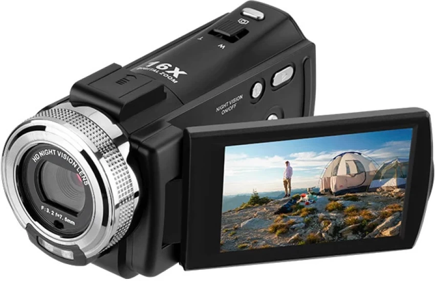 P Concepts Camcorder 1080P Video Camera Recorder Infrared Night