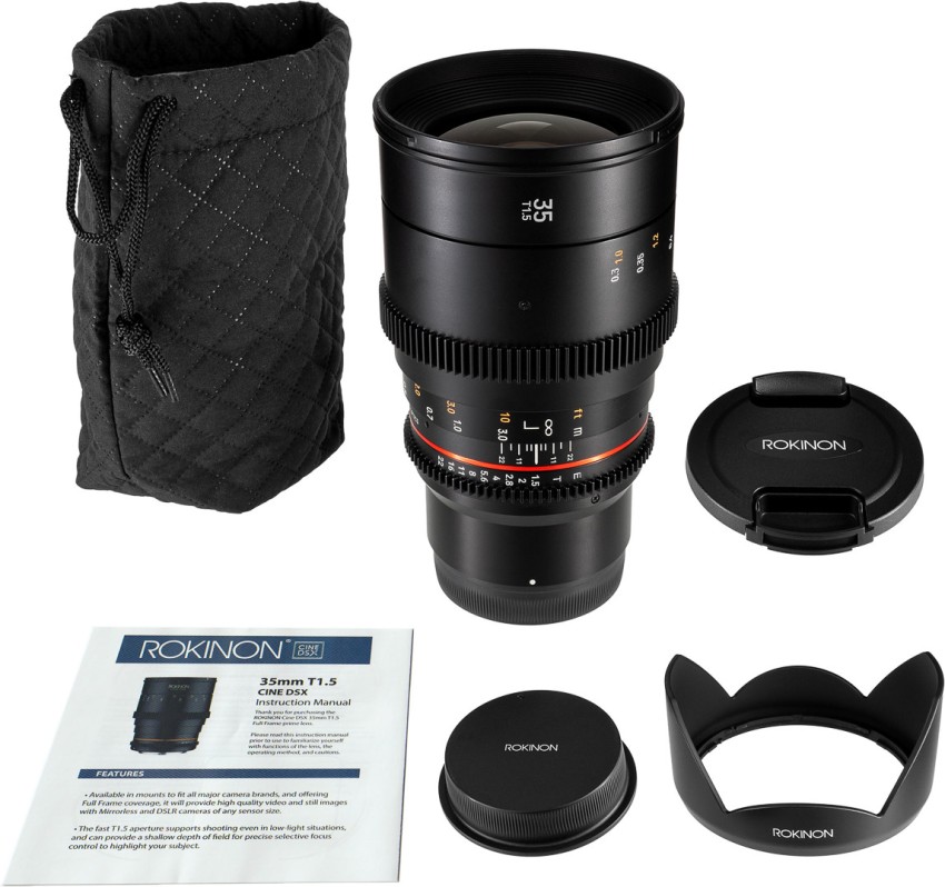Rokinon 35mm Cine DSX Lens Cine Lens Makro