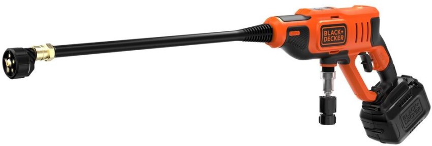 Black Decker BCPC18D1-QW Cordless Portable Pressure Washer, 350