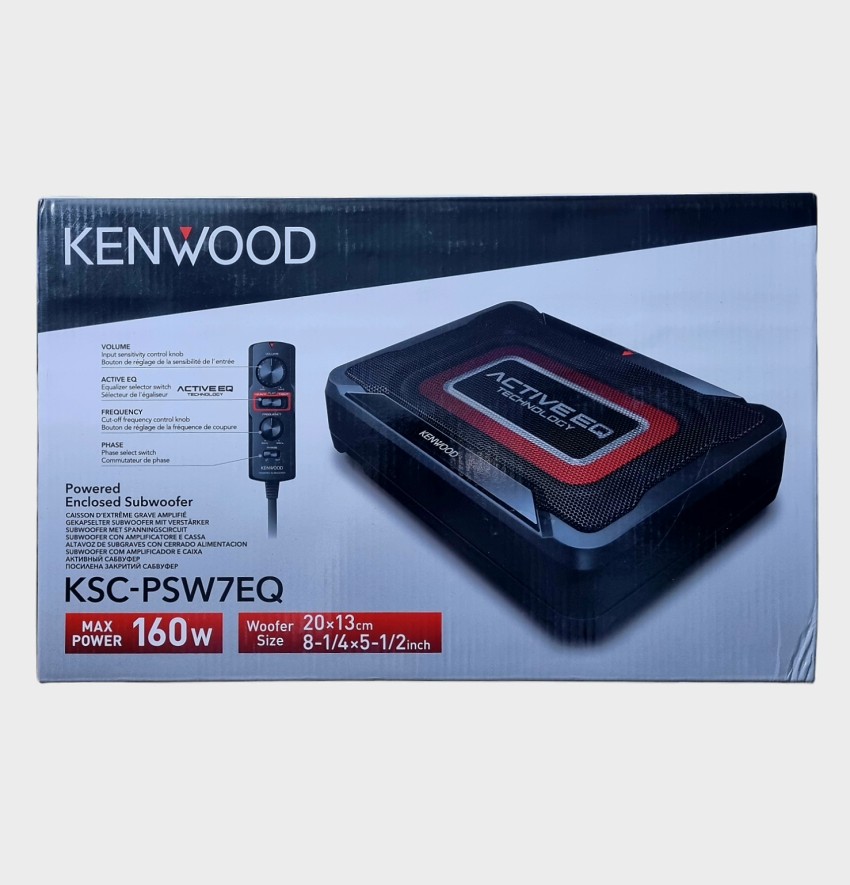 Underseat Subwoofer Kenwood Ksc Kenwood Car Audio Subwoofer