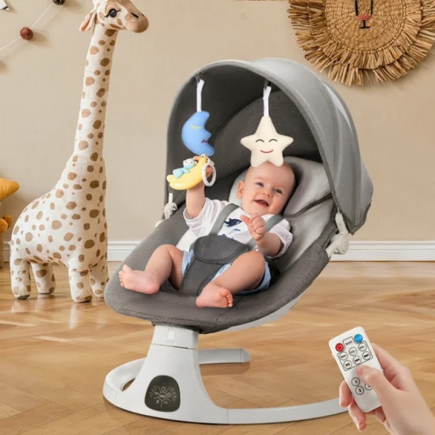 Just Simplified Speeds Remote Control Bluetooth Infant Swing