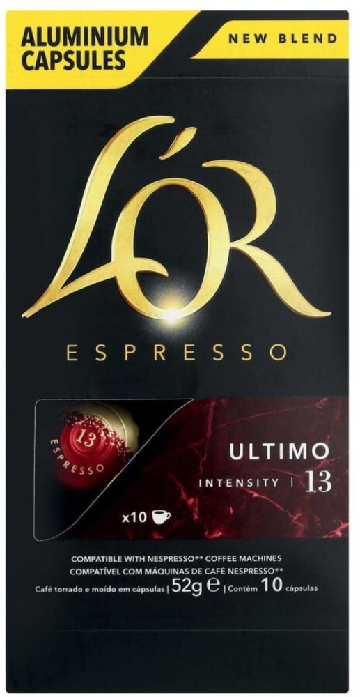 Coffee Pods Cafe Lor Nespresso L'OR L'OR Espresso Capsules, 40