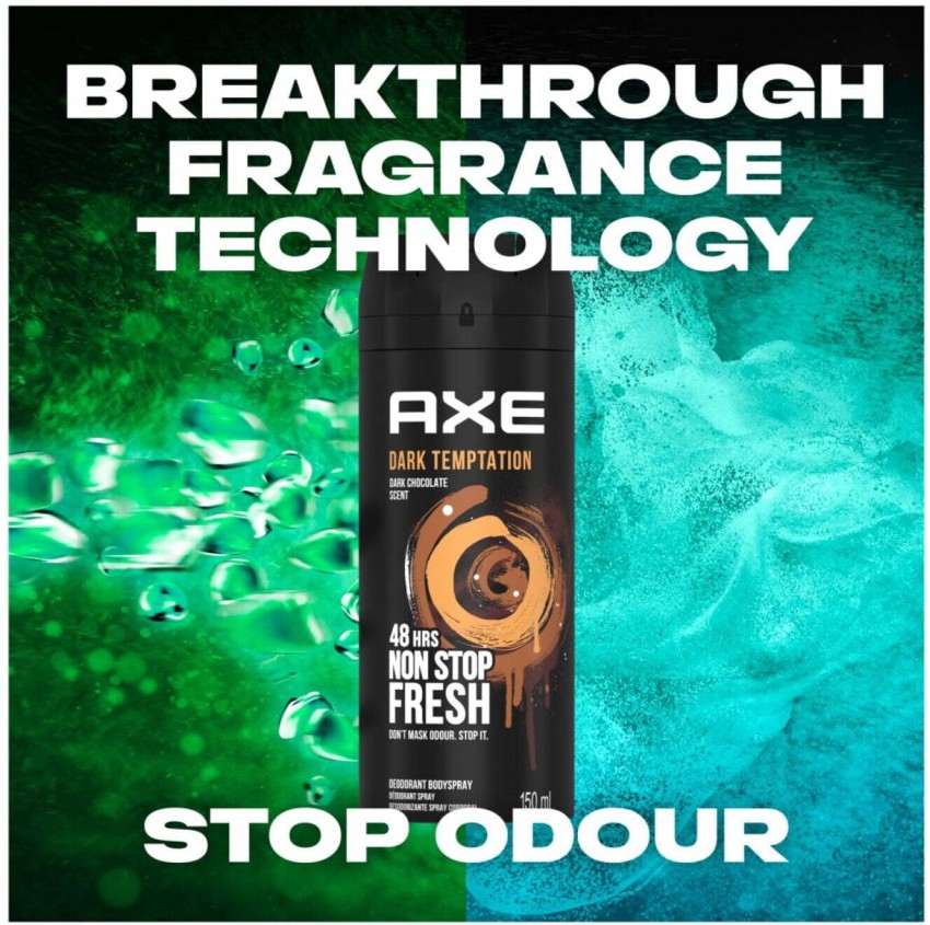 Axe Dark Temptation Dark Chocolate Non Stop Fresh Deodorant Spray