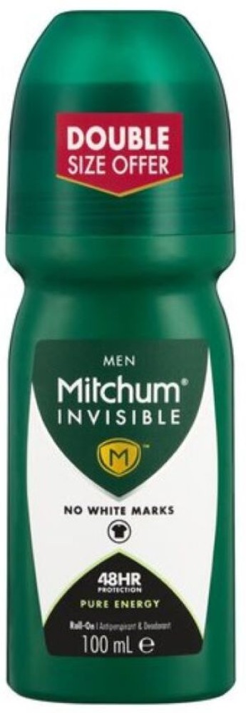 Mitchum Double the size Pure Energy Deodorant Roll-on For Men