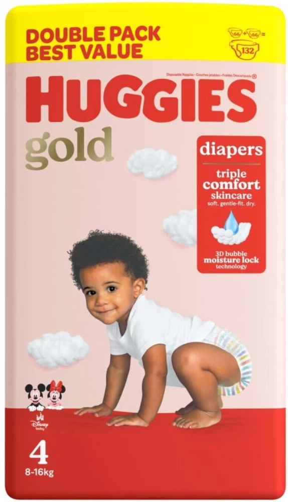 Huggies Gold Giga Bag Nappies Tape Diapers Makro