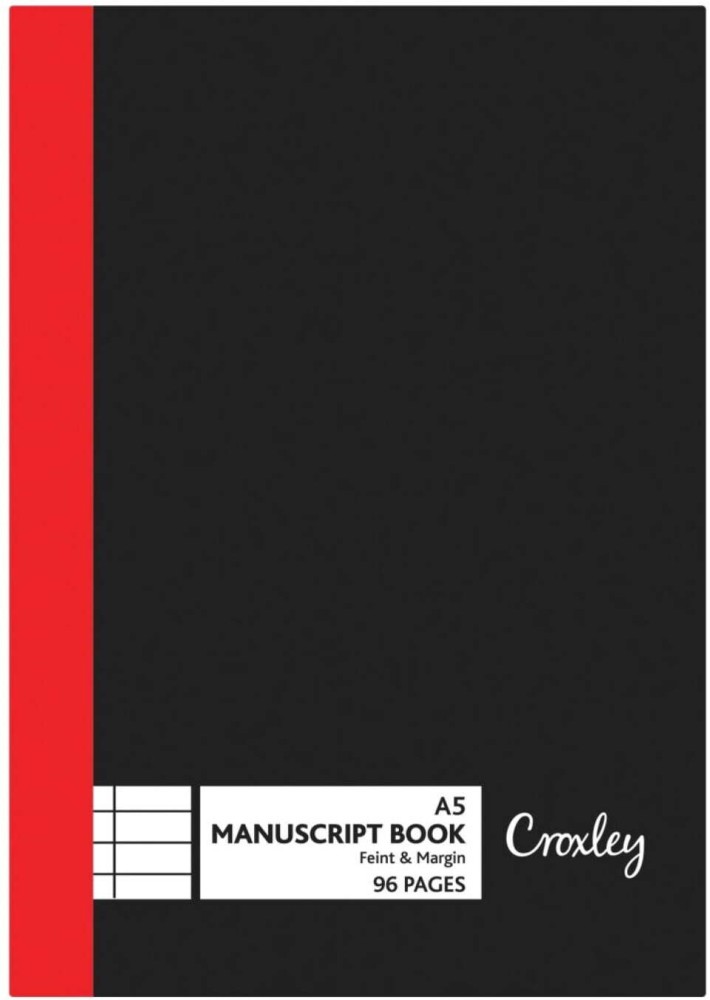 Croxley Manuscript Book A5 Note Book Feint & Margin | Makro