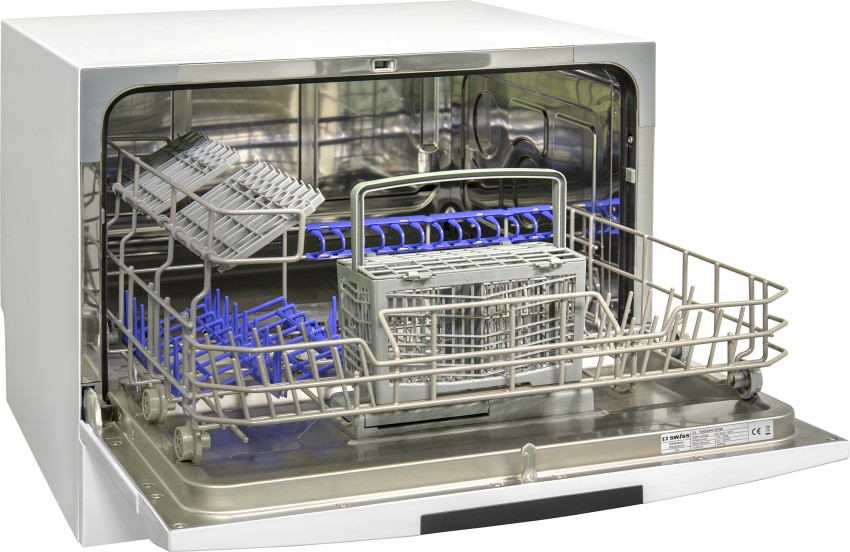 Swiss Appliances Place Settings Countertop Dishwasher DW3202A-W