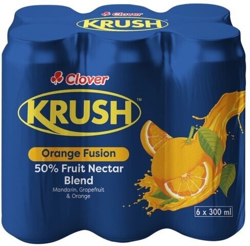 Clover Orange Nectar Juice Clover Krush Still Orange Pack 24 Waltons