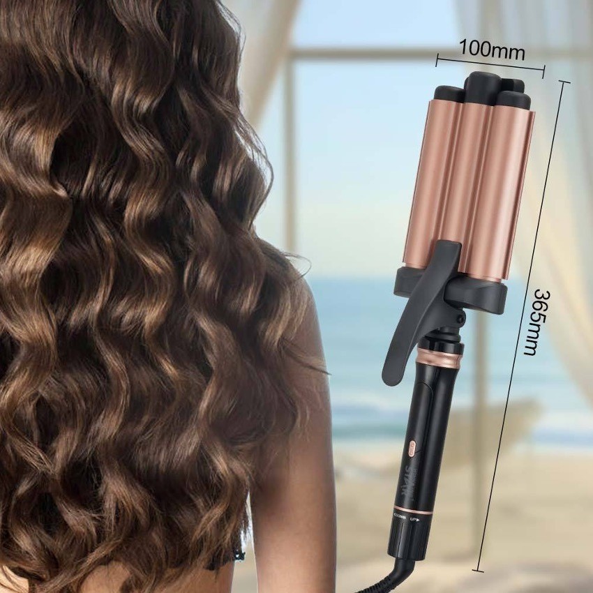 Wavy Hair Iron Large Hair Crimper Hair Waver Iron Hair Crimper
