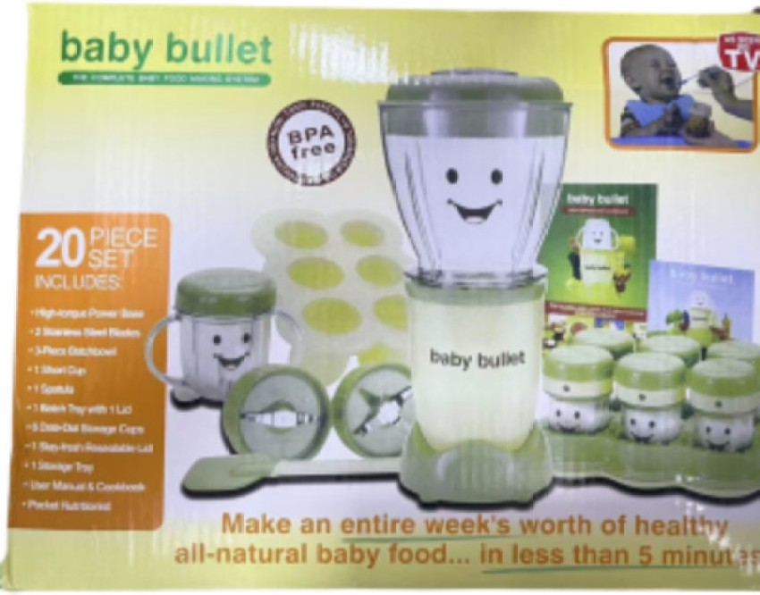 Baby Bullet 20 Piece Set Multi-Function Blender, Mixer, Nutrient