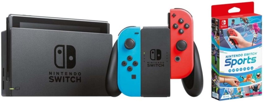 Nintendo Switch newNintendo3DSLL Nintendo Switch - Neon Red/Neon Blue : Amazon.co.za: Video Games