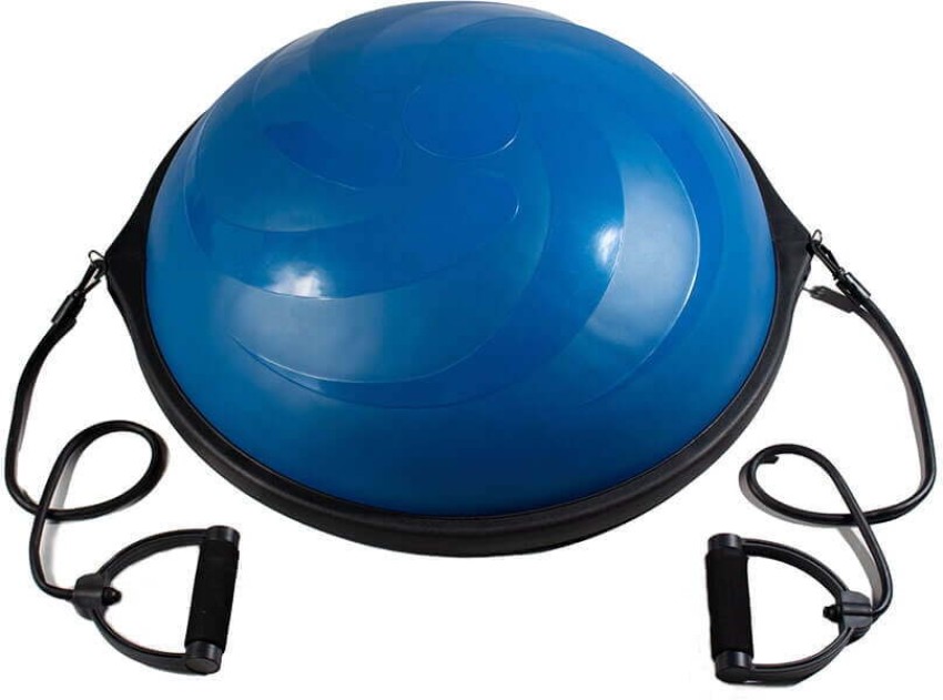 UBench Bosu Balance Trainer with Resistance Bands 60 cm Gym Ball