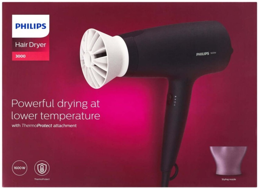 Philips Series 3000 Hair Dryer Makro