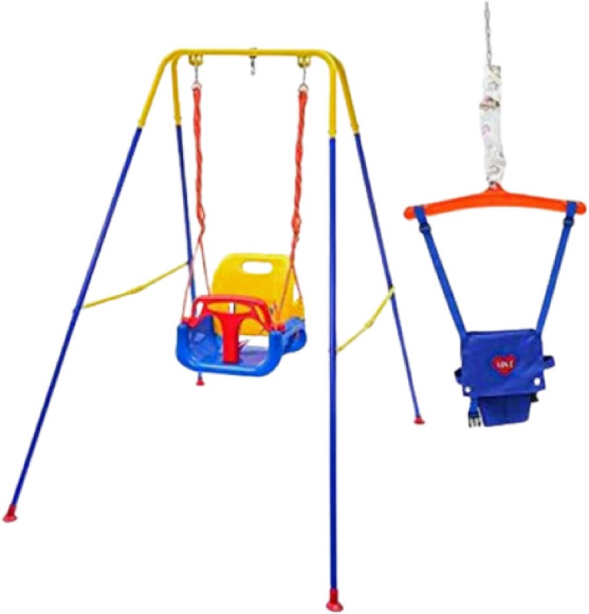 GL 3‑in‑1 Toddler Swing Set – Baby Jumper, Bouncer Sit‑To‑Stand