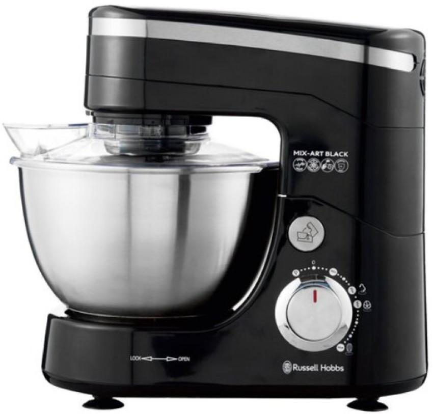 MIXER Russell Hobbs Mix-Art Black Bowl 800 W Stand Mixer Makro