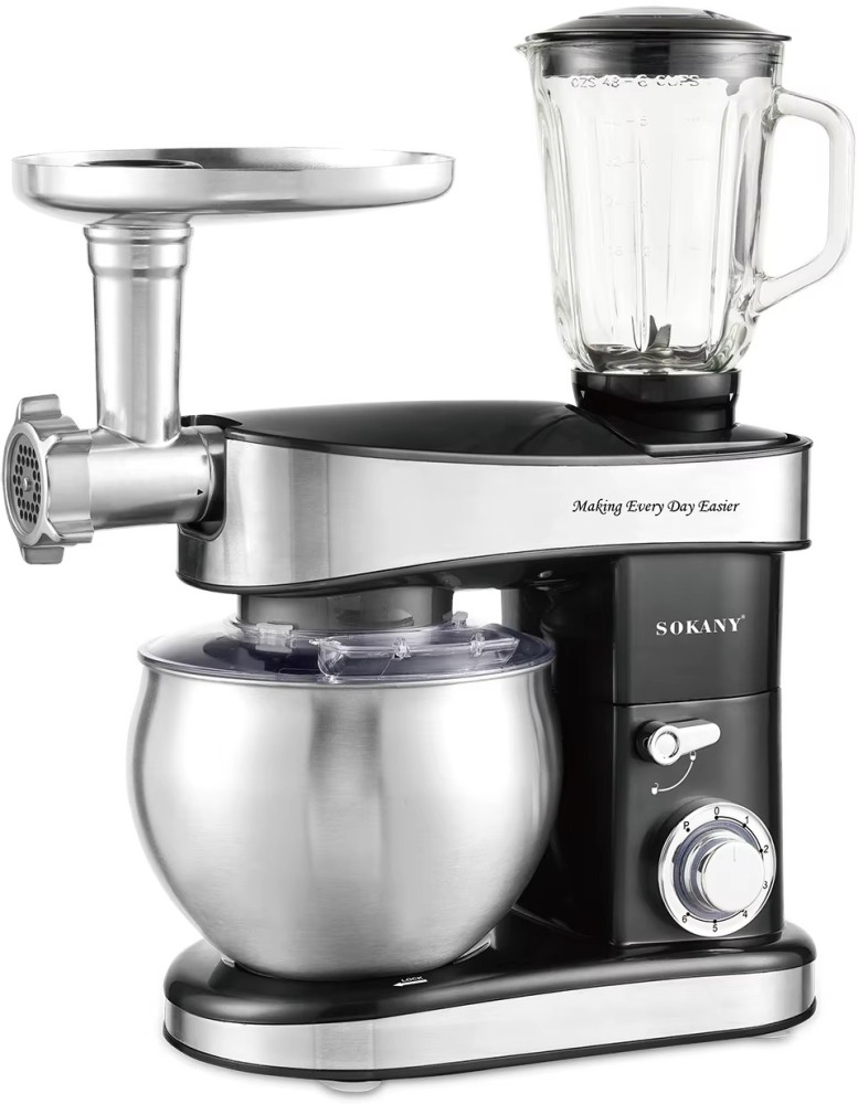 SOKANY 6-Speed 5-in-1 Large Stand Mixer with Blender 1500 W - Main Image