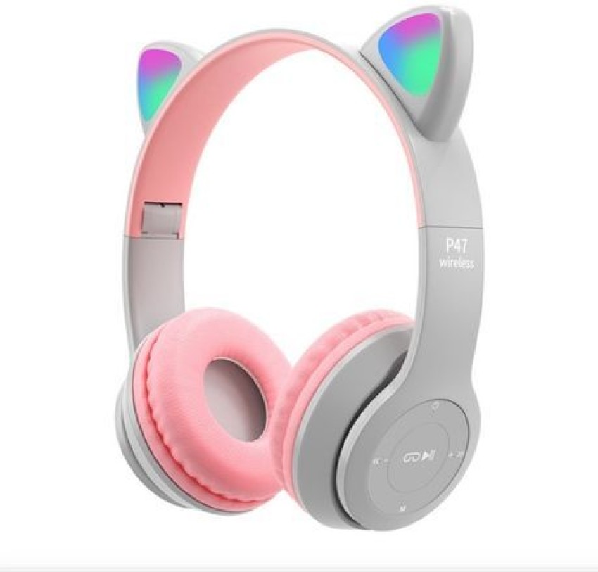 Goods For All Cat Ear Kids Wireless Earphones Bluetooth Headset