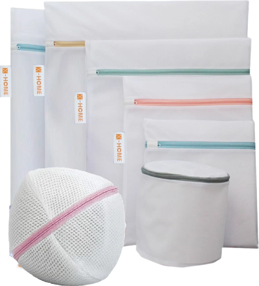X-HOME Mesh Laundry Bags for Clothing, Delicates Socks Pack