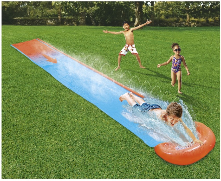 Bestway H2Ogo Single Slide Inflatable Pool Accessory Makro