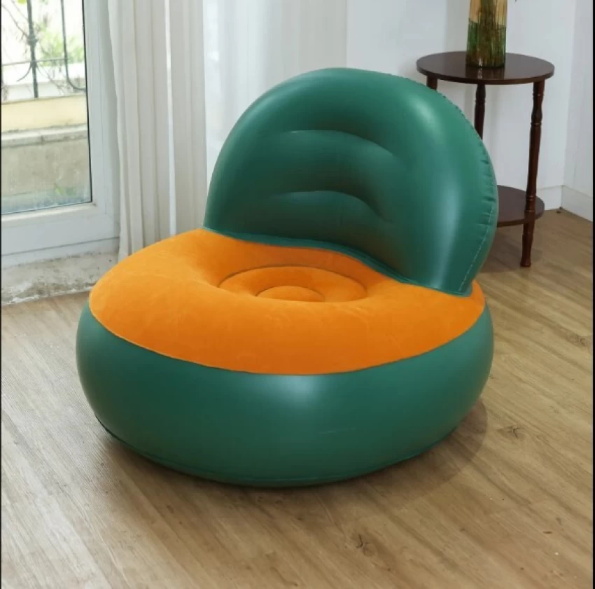 Inflatable Sofa Chair Inflatable Floor Chair UNIQUE Sofa Flocked