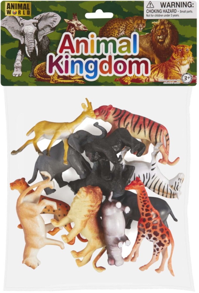 Animal World Wild Animals Shapes Toys Makro