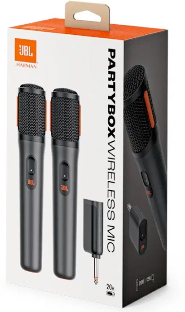 JBL Digital Wireless Microphones For PartyBox Speakers Microphone