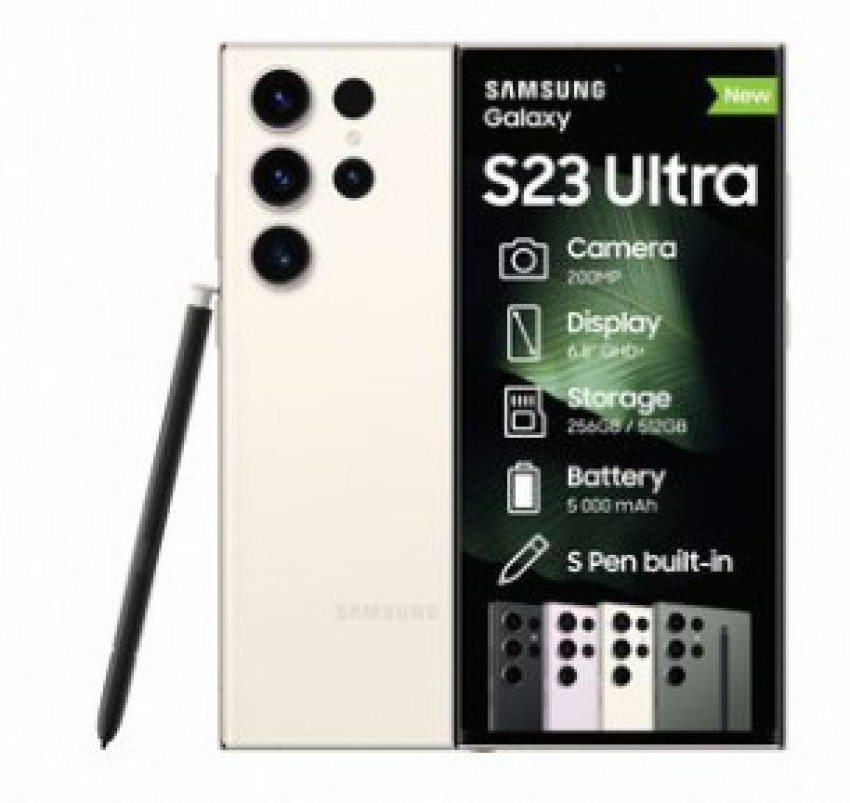 Samsung GALAXY S23 ULTRA (CREAM, 256 GB) | Makro