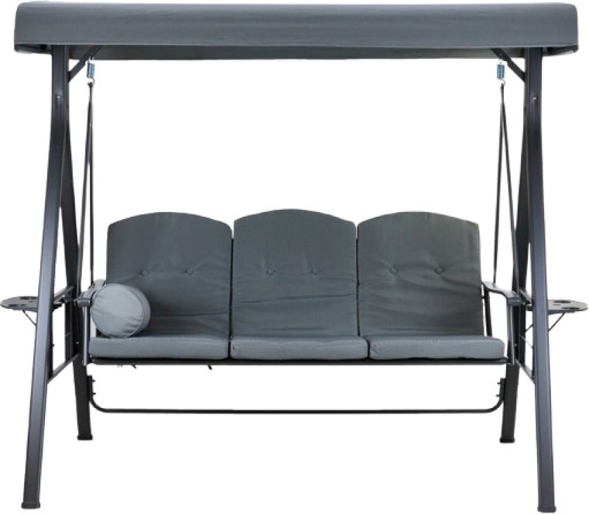 【Adul】PATIO Dot Furn 3-Seater Outdoor Patio Swing with Canopy