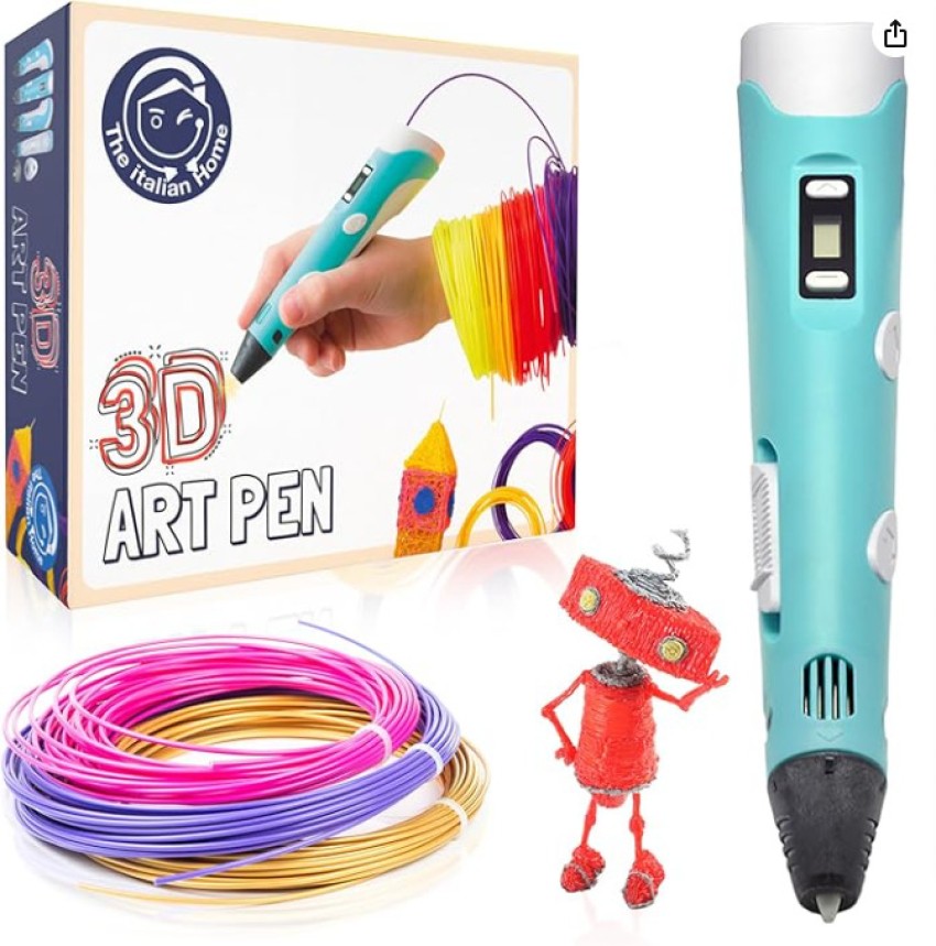 Generic 3D Pen for Kids 3D Pencil PLA Filament 35M Colors LCD