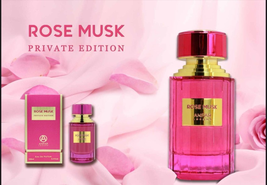 ANFAR LONDON ROSE MUSK Extrait De Parfum Fresh for Women Makro