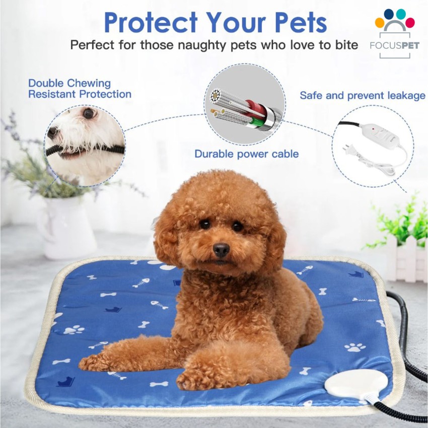 FocusPet Pet Electric Blanket Waterproof Flame-Retardant and