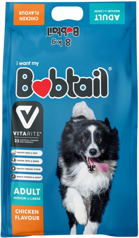 Bobtail Vitarite Chicken kg Dry Adult Dog Food Makro