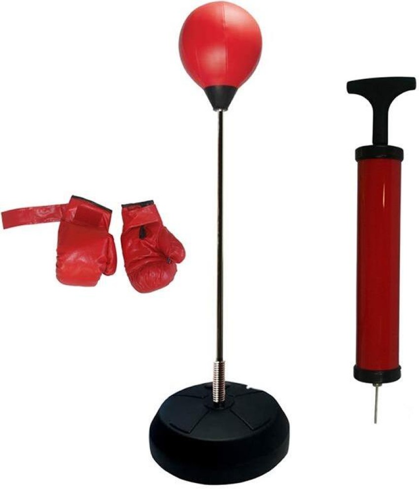 Boxing Gloves Makro Punching Bag With Base BOX Standing Bag